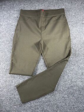 Spanx Active Booty Boost 7/8 Womens Leggings olive Green Size XL High Waist